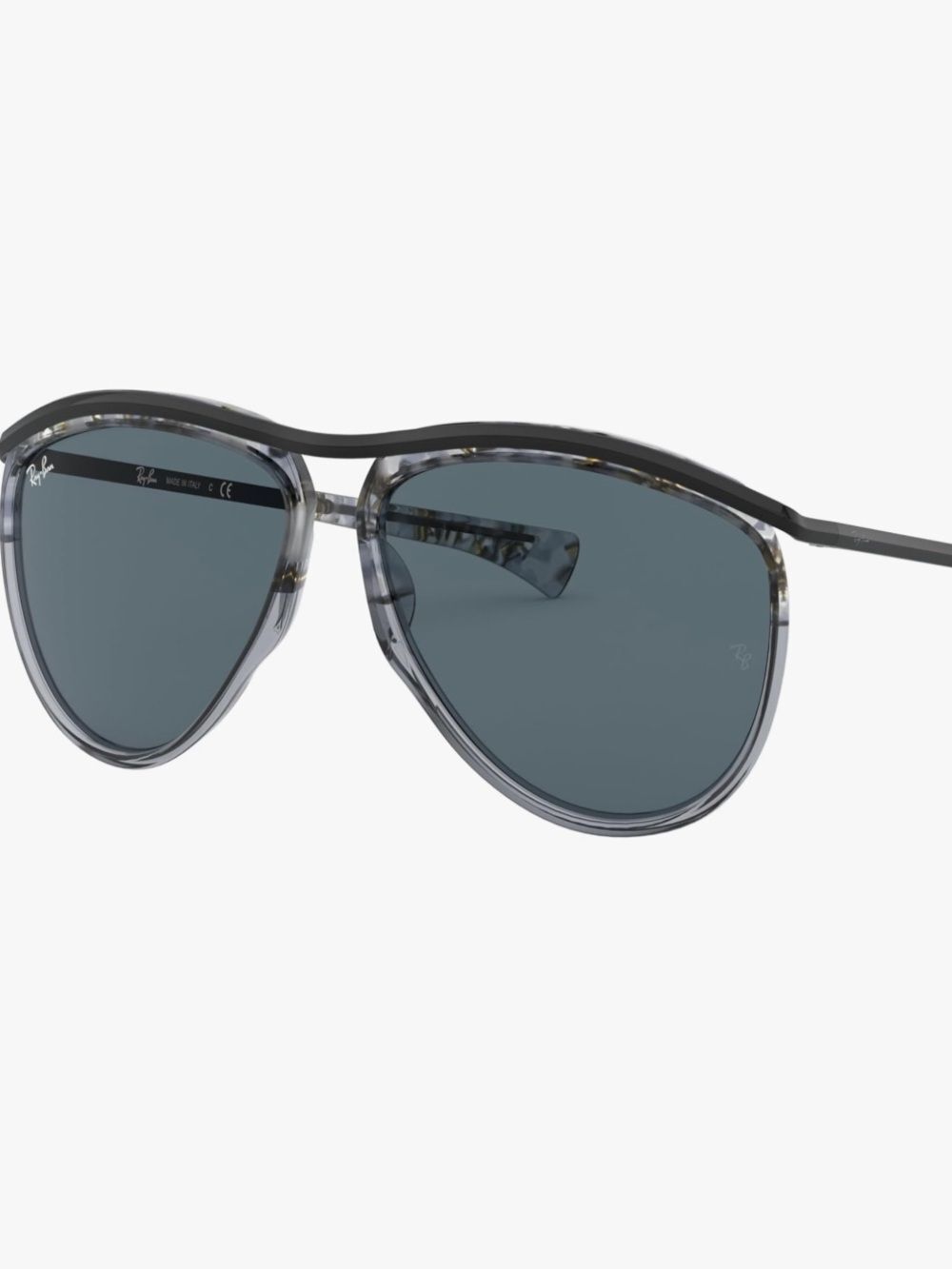 Ray-Ban unisex-adult Rb2219 Olympian Aviator Aviator Sunglasses